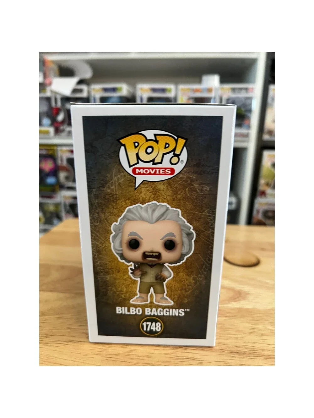 EXCLUSIVE LIMITED CHASE Possessed Bilbo Baggins Funko Pop #1748 LOTR Lord Rings